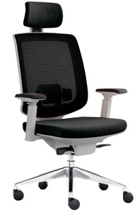 Silla ejecutiva para oficina Finisterre Gris